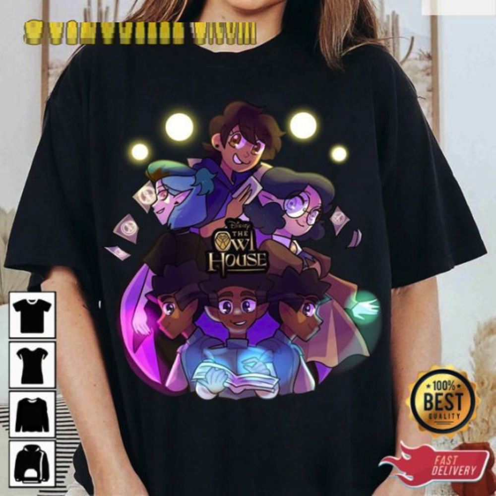 Disney Owl House The Characters Disney Vacation Unisex Tshirt Gift